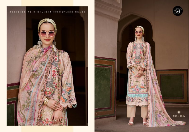 Guzarish Vol 26 By Belliza Cotton Printed Dress Material